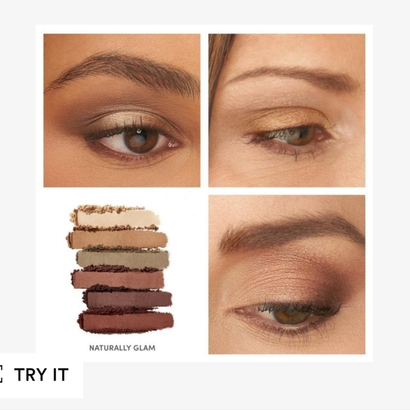 Naturally Glam PurePressed Eye Shadow Palette new in box - Picture 7 of 10